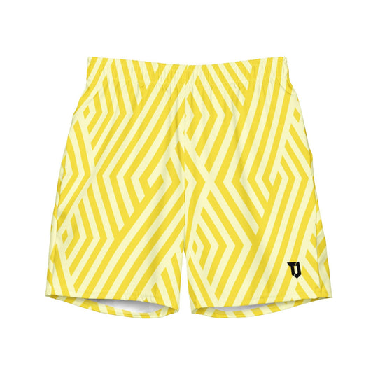 TimothyJames Men's Swim Shorts Yellow - TimothyJames